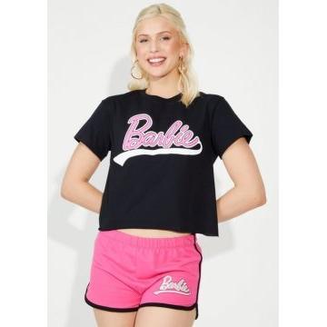 Camiseta retro con logotipo de Barbie