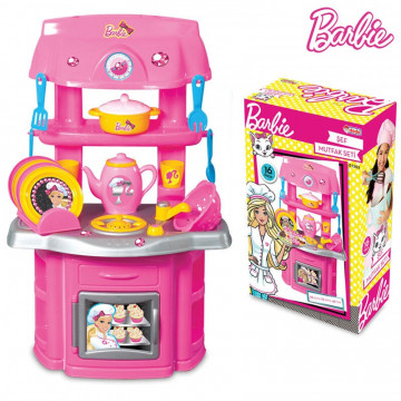 Cocina infantil con accesorios Barbie