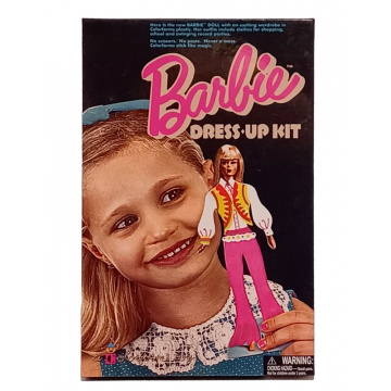 Kit Colorforms Barbie Dress Up (Repro)