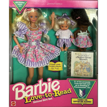Set de regalo Deluxe Barbie Love to Read
