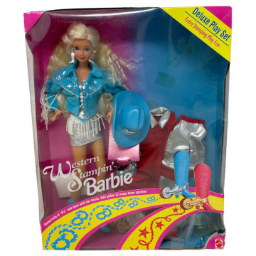Muñeca Barbie Western Stampin' Barbie