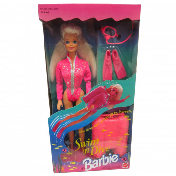 Muñeca Barbie Swim 'N Dive