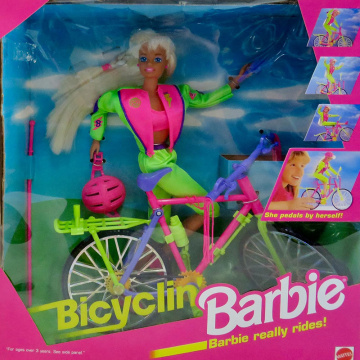 Bicyclin' Barbie
