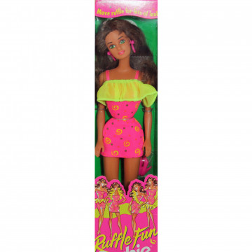 Muñeca Barbie Ruffle Fun Hispánica