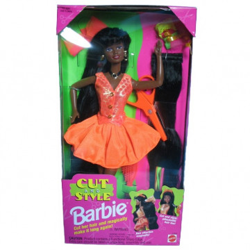 Muñeca Barbie Cut and Style (AA)