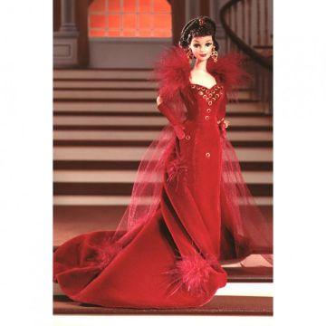 Muñeca Barbie es Scarlett O’Hara (Vestido blanco y negro / red dress)