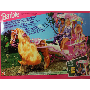 Caballito y Carroza Mágica Barbie
