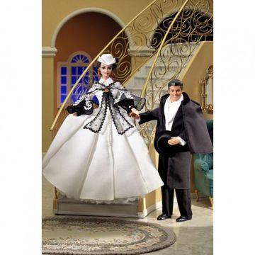 Muñeca Barbie es Scarlett O’Hara (Vestido blanco y negro / black and white dress)