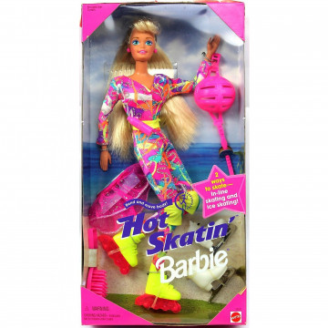 Muñeca Barbie Hot Skatin