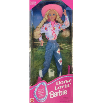 Muñeca Barbie Horse Livin'