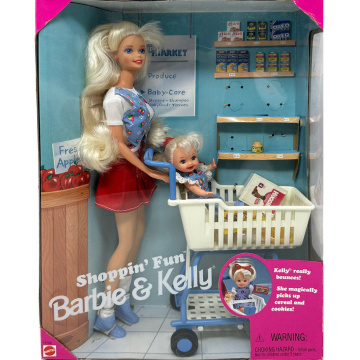 Barbie & Kelly Shopping Fun