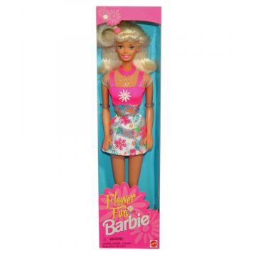 Muñeca Barbie Flower Fun
