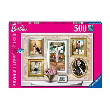 Ravensburger Puzzle 12+ Barbie Moda de París 500 piezas