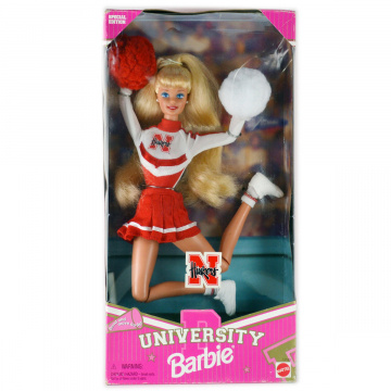 Muñeca Barbie University - Nebraska Huskers