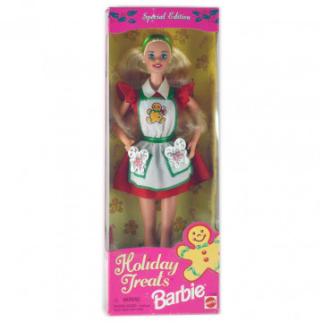 Muñeca Barbie Holiday Treats (rubia)