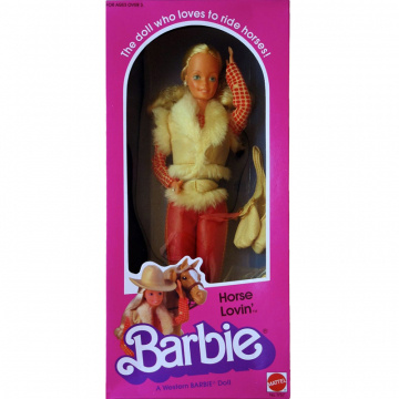 Muñeca Barbie Horse Lovin'