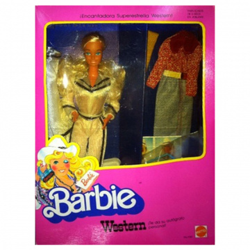 Muñeca Barbie Western (Mexico)
