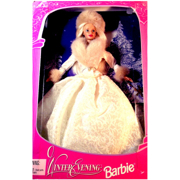 Muñeca Barbie Winter Evening (rubia)
