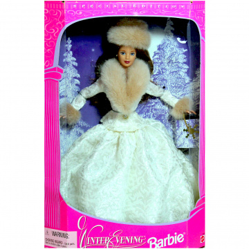 Muñeca Barbie Winter Evening (morena)