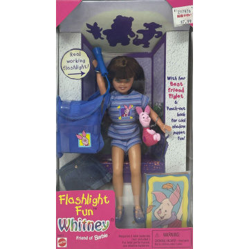 Flashlight Fun Whitney Piglet Barbie Disney Amiga de Stacie