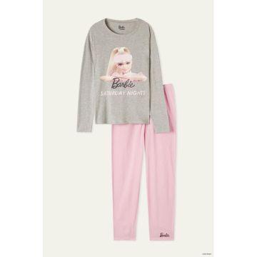 Pijama Largo con Estampado Barbie x Tezenis