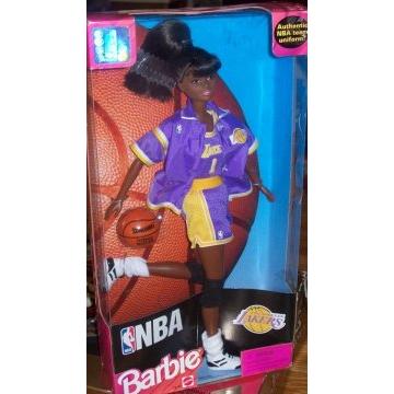 NBA Barbie Los Angeles Lakers AA