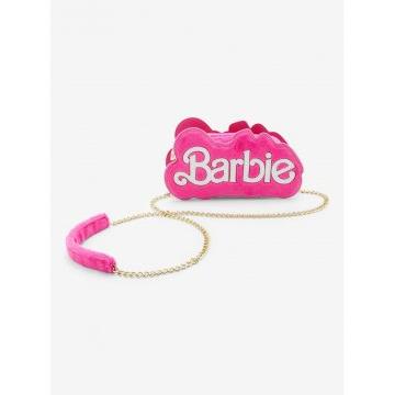 Bolso Mini bandolera con logo de Barbie Fuzzy