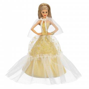 Adorno navideño de Barbie 2023 Latina