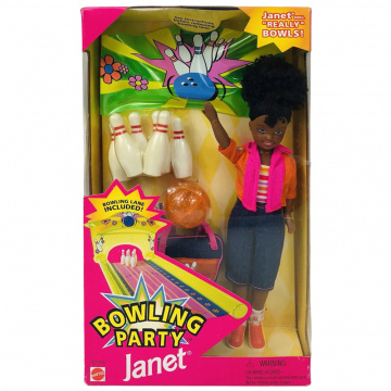 Muñeca Janet Bowling Party 