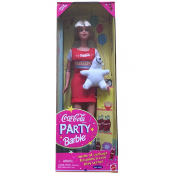 Muñeca Barbie Party Coca-Cola