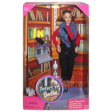 Muñeca Barbie Detective - ¡El misterio de las vacaciones!