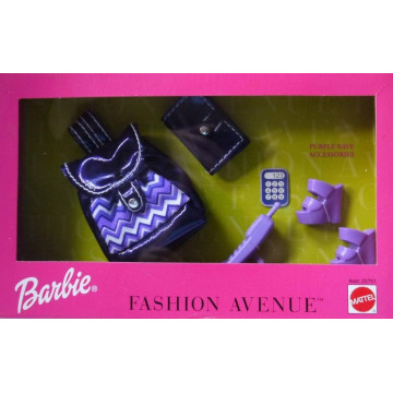 Moda Barbie Purple Rave Accessories Fashion Avenue