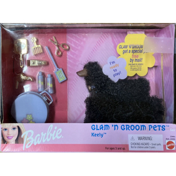 Keely Barbie Glam N Groom Pets