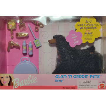 Keely Barbie Glam N Groom Pets (variante)