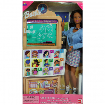 Muñeca Barbie lenguaje de signos (AA)