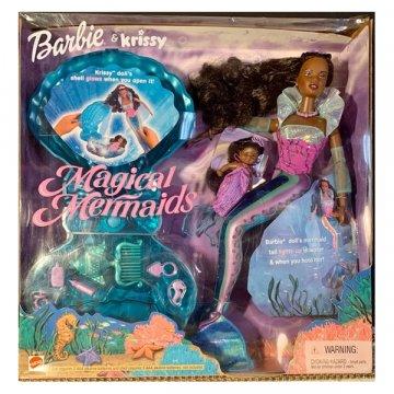 Muñecas Barbie y Krissy Sirenas Mágicas (AA)