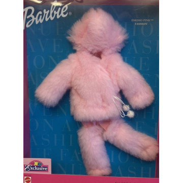 Moda Eskimo Pink Coat Collection Barbie Fashion Avenue