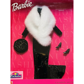 Moda Mezzanine Mink Coat Collection Barbie Fashion Avenue