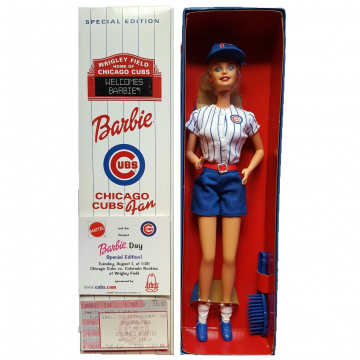 Muñeca Barbie Chicago Cubs Fan