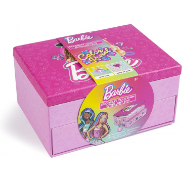 Barbie Caja de joyería Color Reveal para niñas