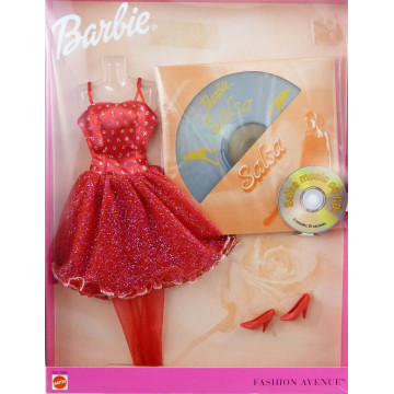 Moda Barbie Salsa Movin' to Music Fashion Avenue