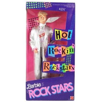 Hot Rockin' RockStars Ken Barbie Rock Stars