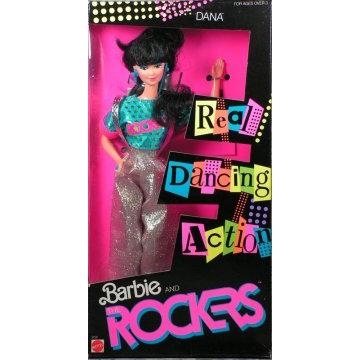 Muñeca Dana Real Dancing Action Barbie and the rockers