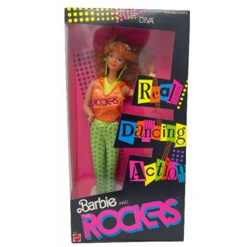 Muñeca Diva Real Dancing Action Barbie and the rockers