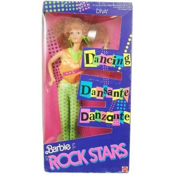 Muñeca Diva Rock Stars Barbie Dansante