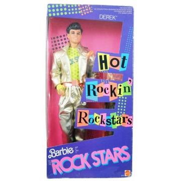 Hot Rockin' RockStars Derek Barbie Rock Stars