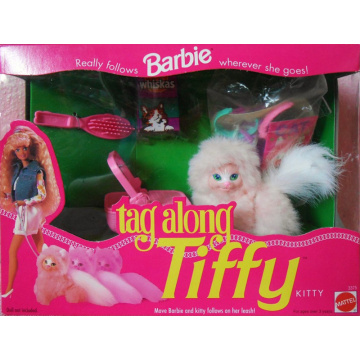Barbie tag along Tiffy kitty