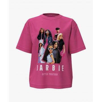 Camiseta estampada Barbie 100% algodón