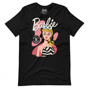 Camiseta negra Barbie Vintage