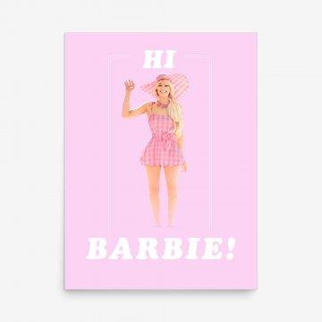 Póster ¡Hola Barbie! – Barbie la película